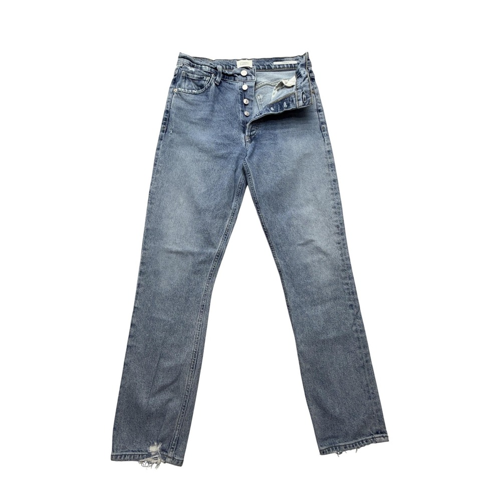 Citizens Of Humanity Charlotte Straight Jeans Womens 27 Blue Med High Rise 27x27